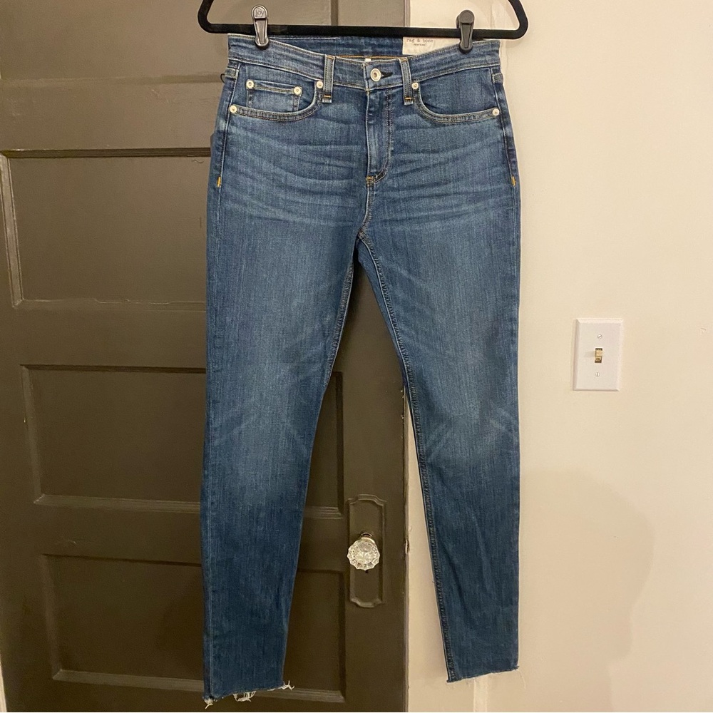 Rag & Bone Cate mid rise skinny jeans